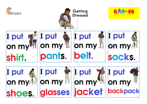 Getting dressed (in A3)